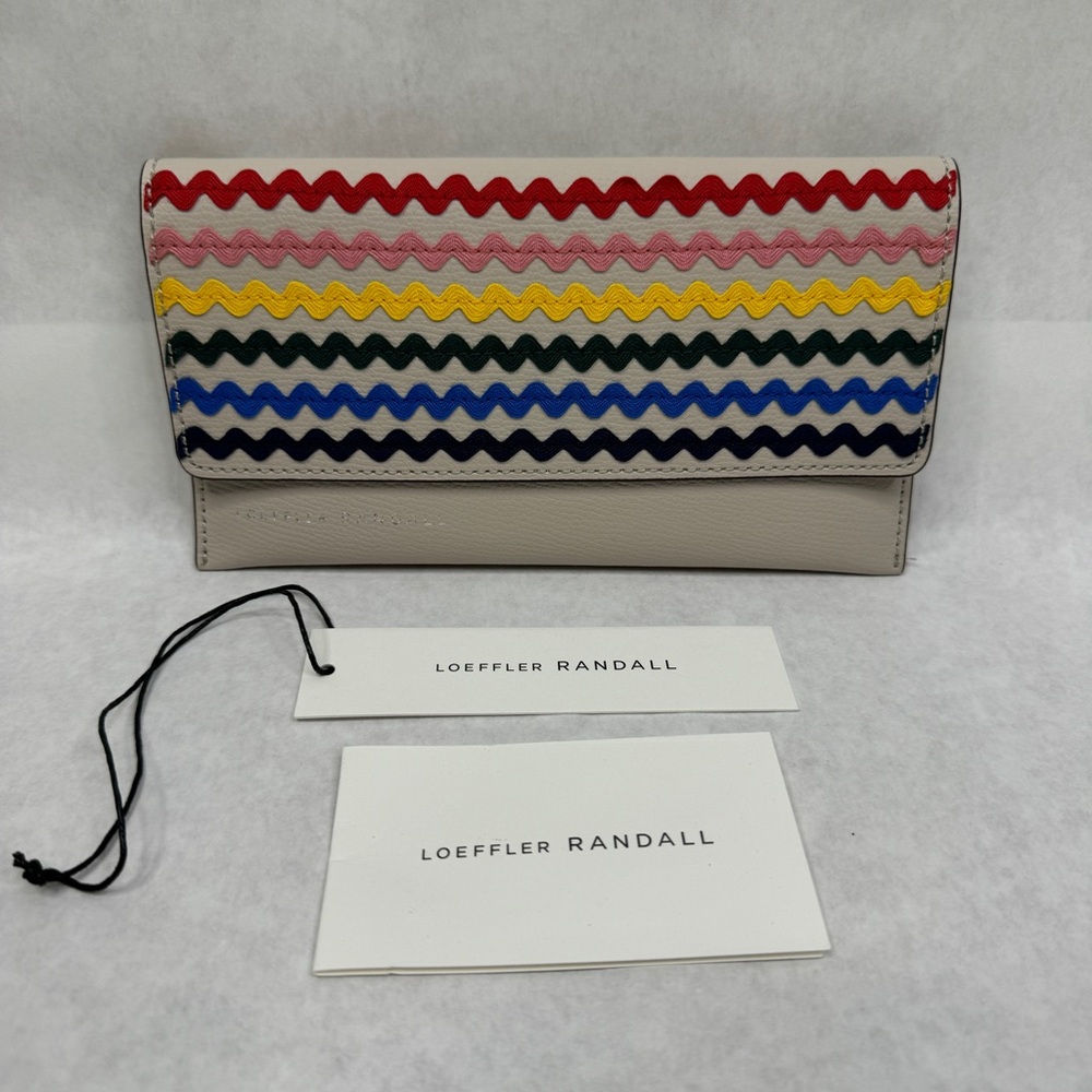 LOEFFLER RANDALL Multicolor Ric Rac Everything Wallet - Picture 3 of 10